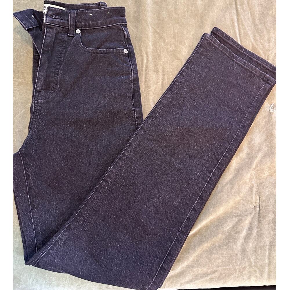 Madewell 90s Straight Leg Jeans Black 24T